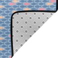 thumbnail image 4 of Area Rugs For Living Room Decor - Small Colorful Fish Soft Anti Slip Throw Washable Rugs 5x7 For Bedroom, Indoor Carpet For Bedroom Living Room 80x58In, 4 of 7