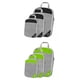 thumbnail image 1 of Juego De 2 Cubos De Embalaje De Compresión Ligero Transpirable Verde Negro Gloria  Organizador de equipaje de viaje, 1 of 9