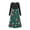 Green, variant on THDHVS Dresses for Girls,Girls Christmas Print Long Sleeve Dress Round Neck Pockets Casual Maxi,Girls Long Sleeve Dress 4-5 Years