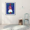 thumbnail image 3 of Cuadros Decorativos 5D DIY diamante pintura gnomo rojo completo redondo taladro mosaico imagen Kit pared arte Tmvgtek embutido en tela, 3 of 9