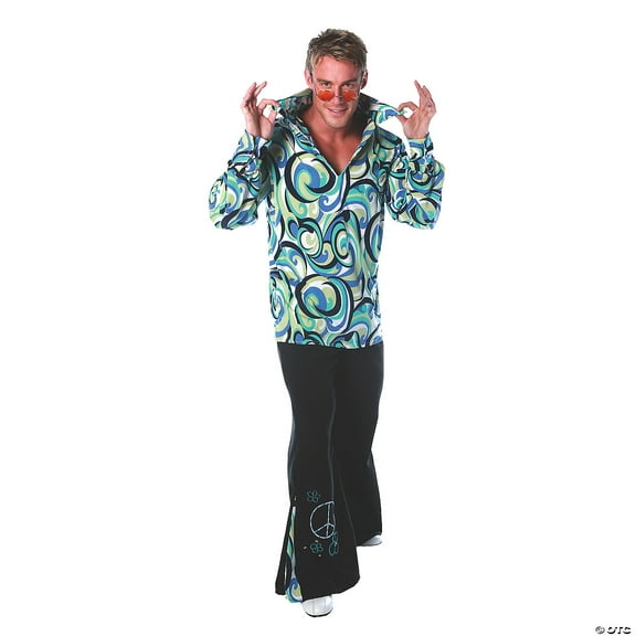 Underwraps - Men's Disco Costume - One Size 42-46