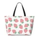 thumbnail image 2 of Fotbe Strawberry Bolsa de Viaje para Playa - Resistente al Agua, Bolsa Tote de Gran Capacidad y Ligera con 7 Bolsillos para Mujeres y Hombres, 2 of 7