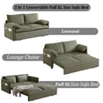 thumbnail image 7 of Queen Size Sleeper Pull Out Couch With Storage,Convertible Loveseat Sofa Bed,Prefect For Living Room,Apartment,Ofiice, 7 of 7