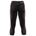 thumbnail image 3 of INKnBURN Women's Black Lace Capris - Size 6 -, 3 of 6