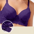 thumbnail image 3 of Womens Bras Underwire Push Up Bras for Women Lace Splice Lightly Lined Casual Everyday Underwear Tshirt Bra, 3 of 6