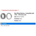 thumbnail image 2 of Rear Wheel Bearing - Compatible with 1990 - 1993 Volvo 240 1991 1992, 2 of 2