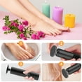 thumbnail image 5 of Eurhowing Electric Foot Callus Remover, Rechargeable Foot File with 20 Sandpaper Disks, Portable Pedicure Tools for Hard Skin, Black, 5 of 9