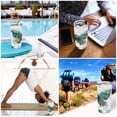 thumbnail image 7 of 20oz Stainless Steel Tumbler with Straw, Double Wall Insulated Travel Tumbler Intricately Butterfly, 7 of 7