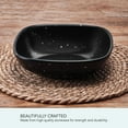 thumbnail image 4 of PFaltzgraff Stella Set of 4.7 Inch Pasta Bowls Stoneware Black Square, 4 of 6