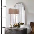 thumbnail image 2 of 09149-Uttermost-Brayden  - 40 inch Frameless Arched Mirror, 2 of 7