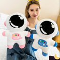 thumbnail image 2 of Muñeco de peluche de astronauta elástico de dibujos animados, juguete de trapo de peluche de astronauta espacial, cojín suave de 25/40 cm, almohada de sofá para niños, regalos de cumpleaños para niños, 2 of 5