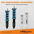 thumbnail image 5 of Maxpeedingrods Coilovers 24-Way Damper Shocks Absorber For Honda CRV CR-V 97-01 Fits select: 2001 HONDA CR-V LX, 1998-2000 HONDA CR-V EX, 5 of 8