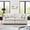 Ivory, variant on Commix Down Filled Overstuffed Boucle Fabric Loveseat in Light Gray