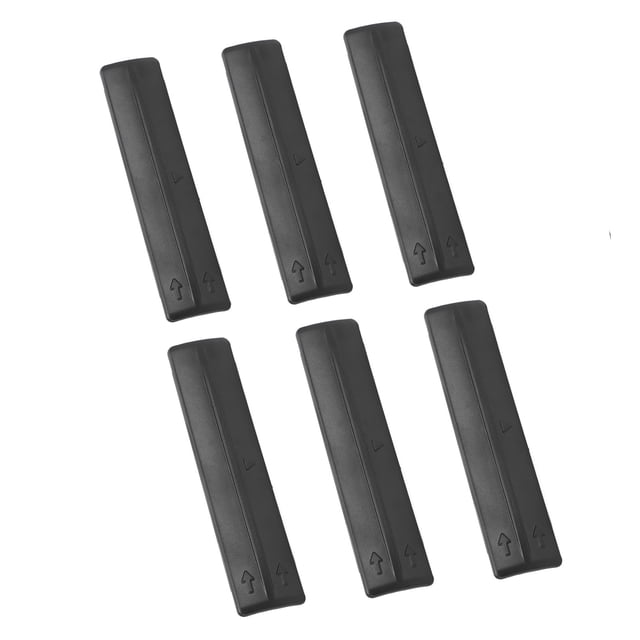 AQXREIGHT 6PCS Roof Rack Removal Cover High Strength ABS Roof Drip Rack Molding Trim Clips Set for Fj Cruiser 2007-2014 Roof Drip Rack Removal Clips Roof Rack End Cap