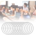 thumbnail image 3 of shiyou-12pcs Loose Leaf Binder Rings, 4 Inch Large Metal Rings for Index Cards Flashcards Paper DIY Crafts Home Office School Supplies, 3 of 4