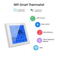 thumbnail image 4 of Contrôleur de Température Thermostat Intelligent Wi-Fi Écran LCD Programmable par Semaine pour Chauffage de l'Eau Contrôle par Application Tuya Compatible avec la Maison, 4 of 7