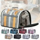 thumbnail image 1 of Fiudx Transportín para Mascotas, Bolsa de Viaje Suave, Diseño de Malla Cómodo, Correa de Hombro Ajustable, Portátil y Plegable, para Gatos y Perros Pequeños y Medianos, Fácil de Llevar, Tamaño 46 X 2, 1 of 7