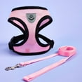thumbnail image 4 of Adjustable Mesh Breathable Dog Harness Pet Vest breathable vest strap small Rope Dog Strap On Chest Strap Set For Poodle Puppy, 4 of 7