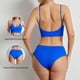 thumbnail image 3 of Ropa interior de mujer sin aros de acero, sujetador deportivo con tirantes, camiseta sin mangas y pantalones, fajas para mujer, 3 of 4