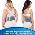 thumbnail image 2 of Wellness Support Castor Oil Pack Wrap, Breathable Organic Cotton, Adjustable Elastic Velcro For Comfortable Fit, Eco-Friendly 4-In-1 Set Including Wraps For Neck Waist And Knees, 2 of 6