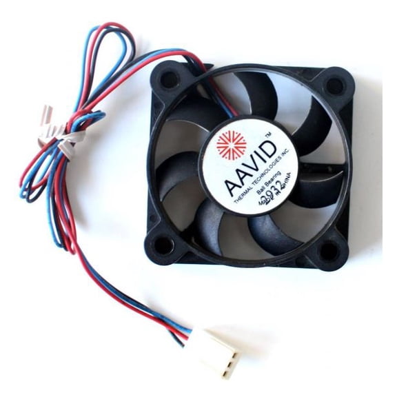 Fan, aavid 1450222 0.11a 12vdc ball bearing, 3-wire, 50x10mm