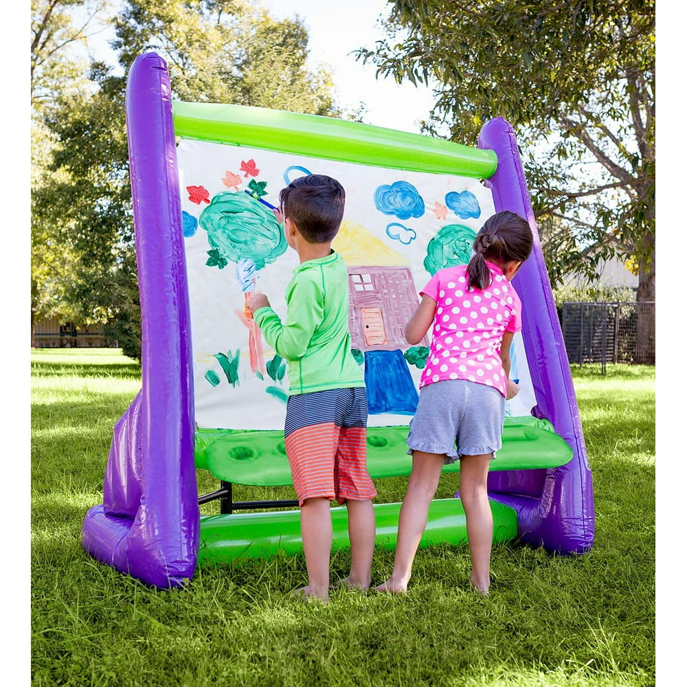 inflatable paint easel