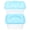 Blue, variant on Guyelim Storage Box 2Pcs Building Blocks Storage Box Handheld Storage Case Sundries Storage Containers