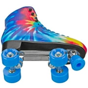 RollerDerby Elite Unisex Adjustable Roller Skates, Burst, 10 in