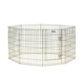 thumbnail image 2 of Midwest Homes For Pets 36-Inch Gold Zinc Exercise Pen with Door, 2 of 4