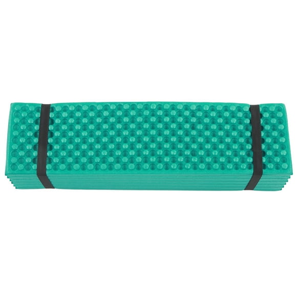Tapis de Camping en Mousse, Tapis de Sommeil en Éponge, Tapis de Sommeil Pliable et Épaissi avec Double Abreuvoir pour le Camping, les Pique-Niques, les Sorties, les Montagnes et les Prairies