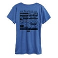 thumbnail image 2 of Beetlejuice BeetleJuice - The Afterlife Newspaper Ads - Women's Short Sleeve Graphic T-Shirt, 2 of 5