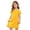 00-Yellow1538, variant on WOYY Toddler Girls Nightgown V-Neck Short Sleeve Soft Sleep Dress Loungewear Sleepshirt