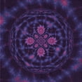 thumbnail image 1 of Ahgly Company Machine Washable Indoor Square Transitional Deep Purple Area Rugs, 5' Square, 1 of 7