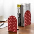 thumbnail image 5 of Naloa Christmas Deer B 2 Pcs Bookend Large Capacity Office Book Ends for Home Office Library School Study Decoration, 5 of 8