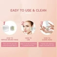 thumbnail image 3 of Glthekty 1 Count Soft Filament Facial Cleansing Brush Head Replacement for Deep Cleansing, 3 of 6