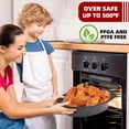 thumbnail image 3 of Enamel Roasting Pan with Lid, Carbon Steel Roaster for Oven Cooking, 3 of 7