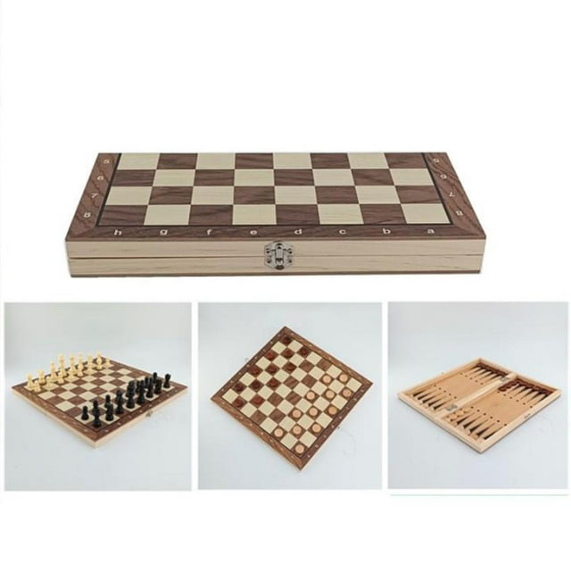Travel Games Chess Set Chessboard Board Game Entertainment Family L