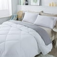 thumbnail image 4 of Multi Color 2-Tone Reversible Comforter Set, 4 of 5