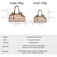 thumbnail image 5 of Sunyuer Tote Bag for Women Spacious & Stylish Canvas Travel Handbags Bag Womens Work Tote Bags, 5 of 8