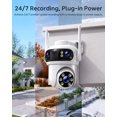 thumbnail image 2 of Toguard Wired Triple-Lens Security Camera 2.4G&5G Wifi PTZ Surveillance Camera, 2 of 5