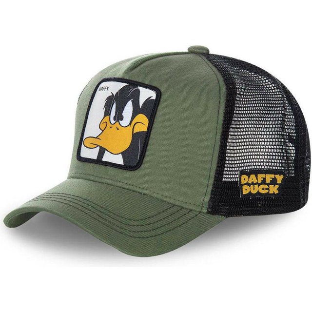Gorra de béisbol de pato de conejo de dibujos animados YONGSHENG Sombrero para el sol verde