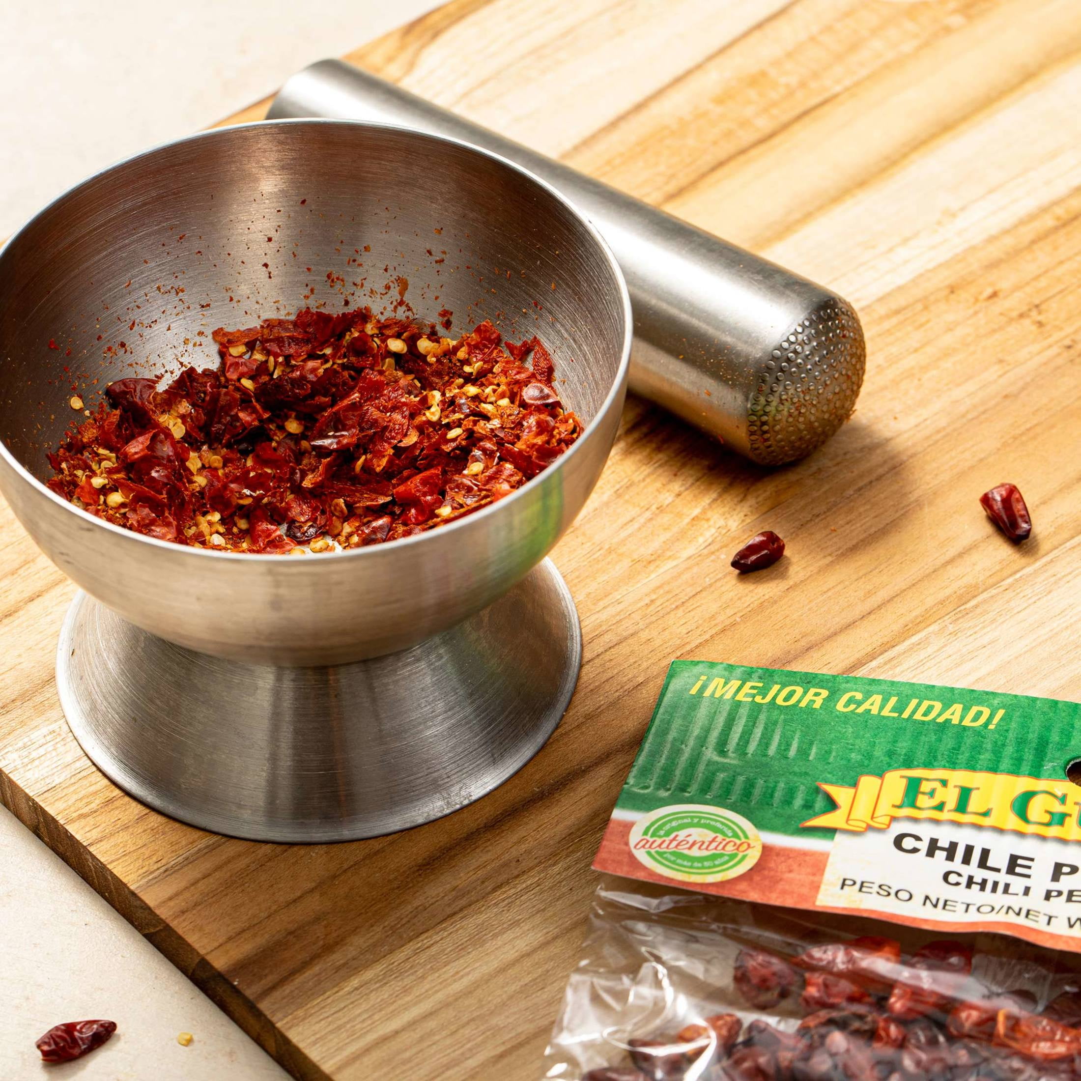 El Guapo Whole Pequin Chili Peppers, 0.25 oz Bag