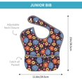 thumbnail image 4 of Kdxio Leaves Flower Bibs For Babies, Baby Bibs for Eating, Toddler Bibs, Waterproof Bibs, Feeding Bibs, for Toddlers, Boys, Girls, 4 of 8