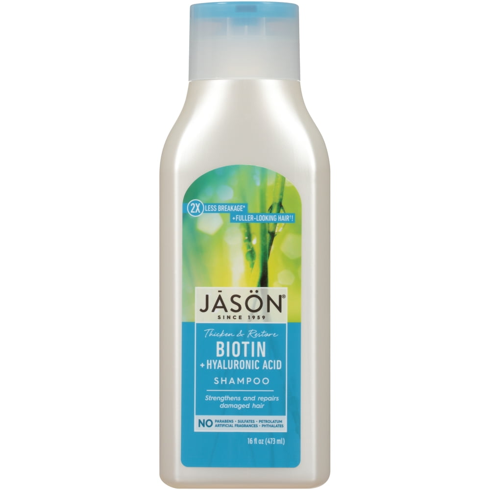 JASON Restorative Biotin Shampoo, 16 Ounce Bottle