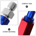 thumbnail image 6 of FUTUREORYY 1Pcs 1.50X1.50CM Red Aluminum Brake Hose for Sportster Brake Line Snap, 6 of 8