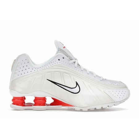 Nike Women's Shox R4 White Phantom Picante Red, from StockX