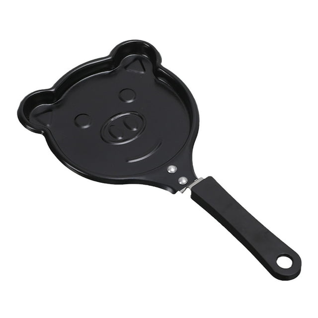 AKEGAMN Cartoon Mini Egg Pancake Frying Pan Pancake Mold Non Stick Cookware Saucepan Breakfast Maker Egg Frying Pan Omelette Pan