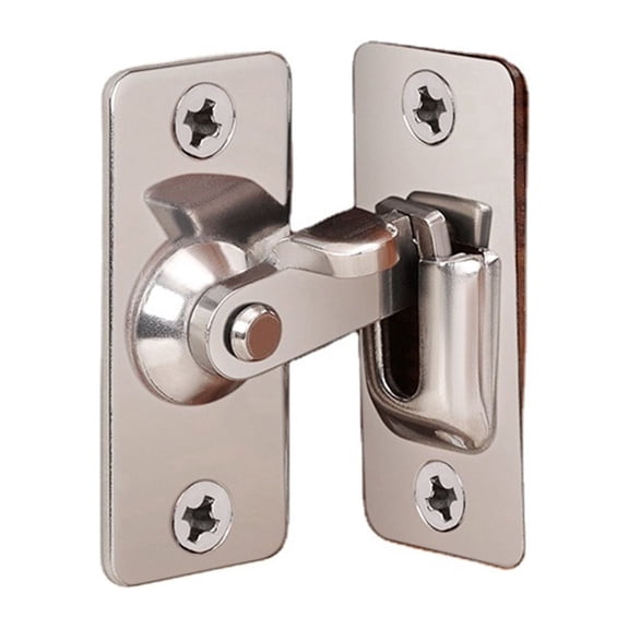 Crazyview Stainless Steel 90 Degree Right Angle Hook Lock Hook For Sliding Door Lock Bolt Hardware Household Accessories