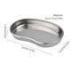 thumbnail image 2 of Bandeja De Vendaje De Limpieza Sanitaria De Acero Inoxidable Bandeja De Herramientas Quirúrgicas Inoxidable Bandeja De Desinfección Médica Resistente A La Corrosión Con Pared Inclinada Para Clínica sonducket TO005357-02, 2 of 6