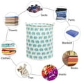 thumbnail image 5 of Laundry Hamper Large Canvas Fabric, Collapsible Storage Basket/Toy Organizer/Dirty Clothes Collapsible Waterproof for College Dorms, Boys and Girls Bedroom, Bathroom, 5 of 6